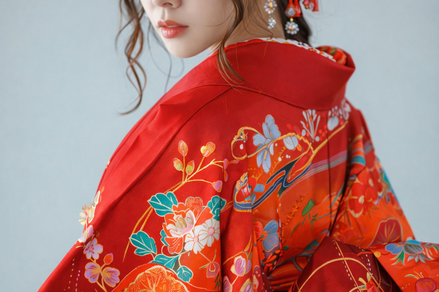 Vintage kimono at Antique Kimono PEACE